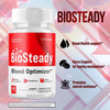 Image of (5 Pack) BioSteady Advanced Blood Max Support Supplement Bio Steady 300 Capsules