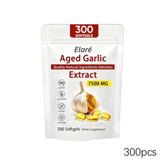 1 PACK Elare Aged Garlic Extract, 300 Softgels