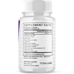 (1 Pack) Slim Metrix Advanced Energy & Fitness Formula SlimMetrix 60 Capsules