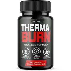 (1 Pack) Therma Burn Advanced Energy & Fitness Supplement ThermaBurn 60 Capsules