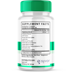 Vertigenics Advanced Formula Brain Health Support (5 Pack-300 Capsules)