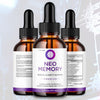 Image of (2 Pack) Neo Memory Brain Health Support Drops NeoMemory 120 Servings