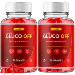 (2 Pack) Gluco Off ACV Gummys Advanced Blood Health Support GlucoOff 120 Gummies
