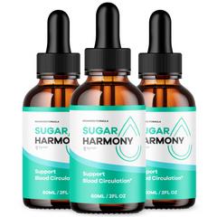 Sugar Harmony Drops Supplement 90 Servs (3 Pack)