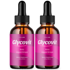 (2 Pack) Glycovit Drops Advanced Blood Support Supplement Glyco Vit 60 Servings