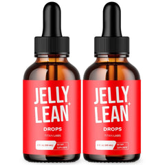 (2 Pack) Jelly Lean Drops Natural Health & Fitness Formula JellyLean 60 Servings