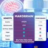 Image of Marobrain Supplement Maro Brain Pills (5 Pack - 300 Capsules)