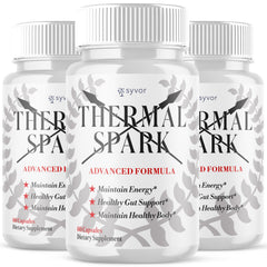 (3 Pack) Thermal Spark Advanced Energy & Fitness Supplement ThermalSpark 180 Capsules