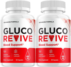 Gluco Revive Capsules Glyco Optimizer (2 Pack - 120 Capsules)