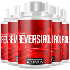 (5 Pack) Reversirol Advanced Blood Health Support Supplement Rever Sirol 300 Capsules
