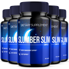 Slumber Slim Keto Pills Supplement (5 Pack - 300 Capsules)