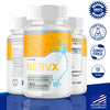 Image of (2 Pack) NervX All Natural Super Nerve Supplement Nerv X 120 Capsules