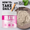 Image of Gelatin Burn Powder Support For Weight Management & Fitness 150 Serving (5 Pack)