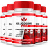 Image of (5 Pack) Glucogon Pro Advanced Blood Support Supplement GlucogonPro 300 Capsules
