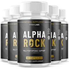 (5 Pack) Alpha Rock Advanced Male Healt Support VItamin AlphaRock 300 Capsules