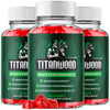 Image of (3 Pack) Titanwood Gummy Advanced Male Support Supplement Titan Wood 180 Gummies