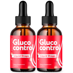 Gluco Control Blood Support Drops Advanced Vitamin Supplement (2 Pack)