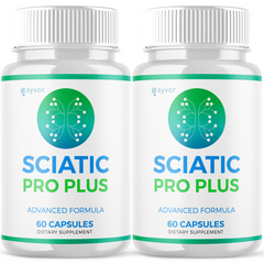 (2 Pack) Sciatic Pro Plus Advanced Nerve Health Support Supplement 120 Capsules
