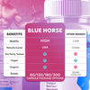 Image of Blue Horse Salt Trick For Men Advanced Formula Supplement Pills (5 Pack - 300 Capsules)