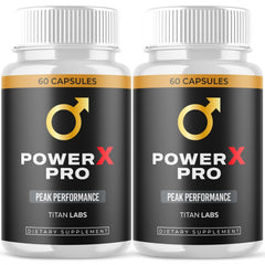 (2 Pack) PowerX Pro Advanced Male Support Max Supplement PowerXPro 120 Capsules