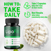 Image of (3 Pack) LipoFit Advanced Energy & Fitness Formula Vitamin Lipo Fit 180 Capsules