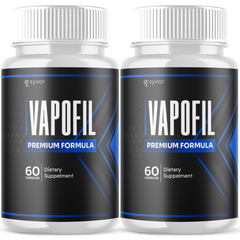 (2 Pack) Vapofil Advanced Male Pills Vapo Fil Formula Supplement 120 Capsules