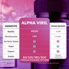 Image of Alpha Viril Advanced Male Supplement Pills (5 Pack - 300 Capsules)
