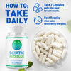Image of (5 Pack) Sciatic Pro Plus Advanced Nerve Health Support Supplement 300 Capsules