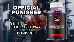 Punisher Male Gummy Supplement (5 Pack - 300 Gummies)