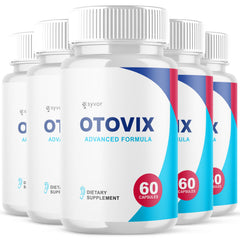 (5 Pack) Otovix Advanced Ear Health Support & Tinnitus Relief Oto Vix 300 Caps