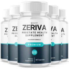 (5 Pack) Zeriva Pill Advanced Prostate & Bladder Support Supplement 300 Capsules