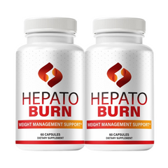 Hepato Burn Keto Capsules – HepatoBurn Supports (2-Pack -120 Capsules)