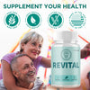 Image of (2 Pack) Revital Advanced Energy & Fitness Formula Supplement Revi Tal 120 Caps