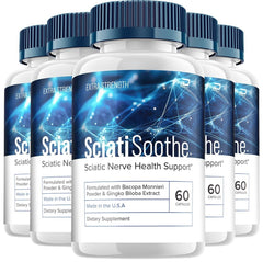 SciatiSoothe Brain Supplement (5 Pack-300 Capsules)