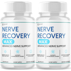 (2 Pack) Nerve Recovery Max Formula All Natural Supplement 120 Capsule