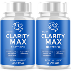 Clarity Max Formula Brain Supplement ClarityMax (2 Pack - 120 Capsules)