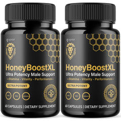 (2 Pack) Honey Boost XL Advanced Male Support Pill HoneyBoostXL Vitamin 120 Capsules