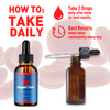Image of (5 Pack) Sugar Clean Blood Support Drops SugarClean Vitamin Supplement 150 Servs