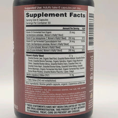 Ancient Nutrition Women's Vitality Whole Food Supplement 180 Capsules New