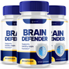 Image of Brain Defender Formula Supplement Brain Health Support (3 Pack - 180 Capsules)