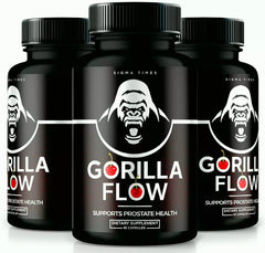 Gorilla Flow Prostate Supplement (3 Pack-180 Capsules)