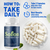 Image of (2 Pack) Sofon All Natural Super Nerve Support Supplement 120 Capsules