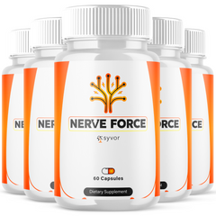 Nerve Force Supplement Pills (5 Pack - 300 Capsules)