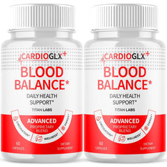 (2 Pack) CardioGLX Advanced Blood Health Support Supplement Cardio GLX 120 Caps