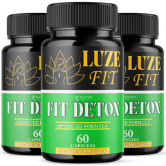 (3 Pack) Luze Fit Advanced Energy & Fitness Support Formula LuzeFit 180 Capsules