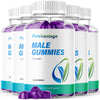 Image of (5 Pack) Pure Vantage ACV Gummys Male Health Support Supplement 300 Gummies