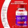 Image of Keto Glow ACV Gummies 1000MG KetoGlow Formula Max Vitamin (5 Pack - 300 Gummies)