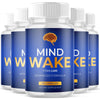 Image of (5 Pack) Mind Wake Pills - Brain Health & Cognitive Support Supplement 300 Capsules