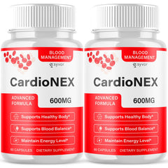 (2 Pack) Cardionex Blood Pills Advanced Support Cardionex Supplement 120 Capsule