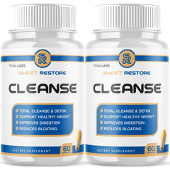 (2 Pack) Sweet Restore Cleanse Advanced Wellness Support Supplement 120 Capsules